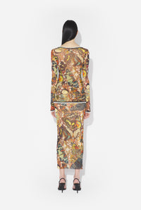 Le Top Papillon Jaune - Yellow & Multicolor
