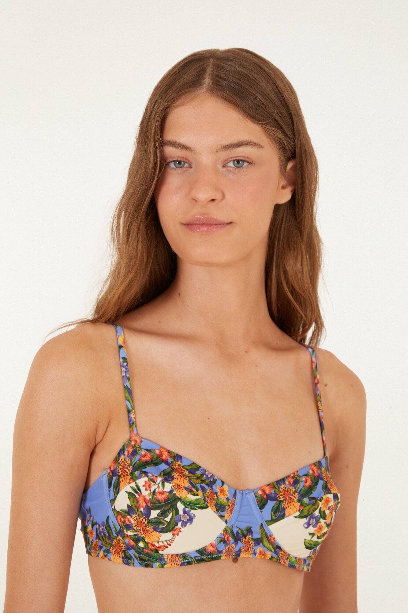 Hilo Stripes Light Blush Haut de bikini - Hilo Stripes Light Blush
