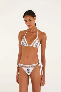 BADVIEW_NEW_Stitched Garden Off White Haut de bikini - Stitched Garden Off White