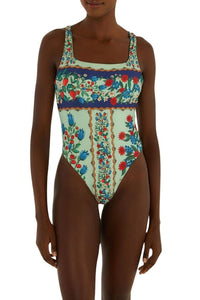 Fruit Faded Green Maillot une pièce - Fruit Faded Green