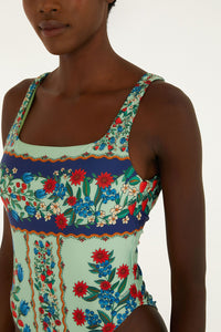 Fruit Faded Green Maillot une pièce - Fruit Faded Green