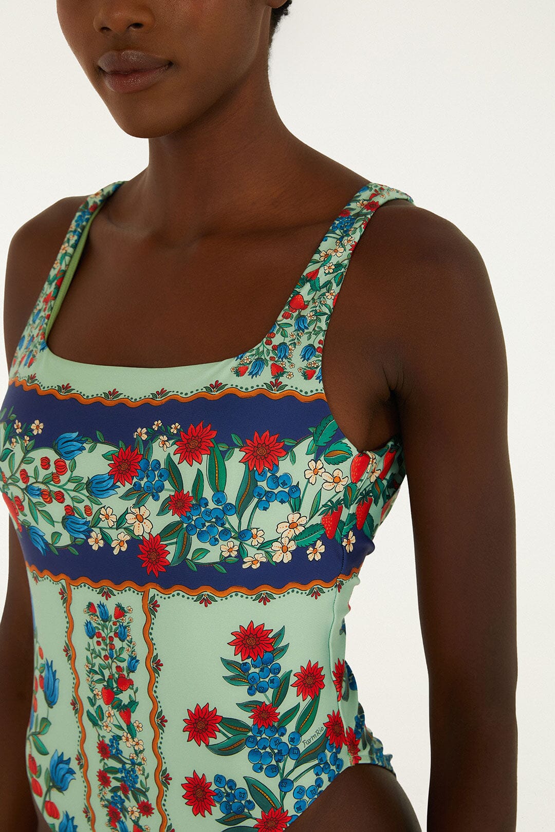 Fruit Faded Green Maillot une pièce - Fruit Faded Green