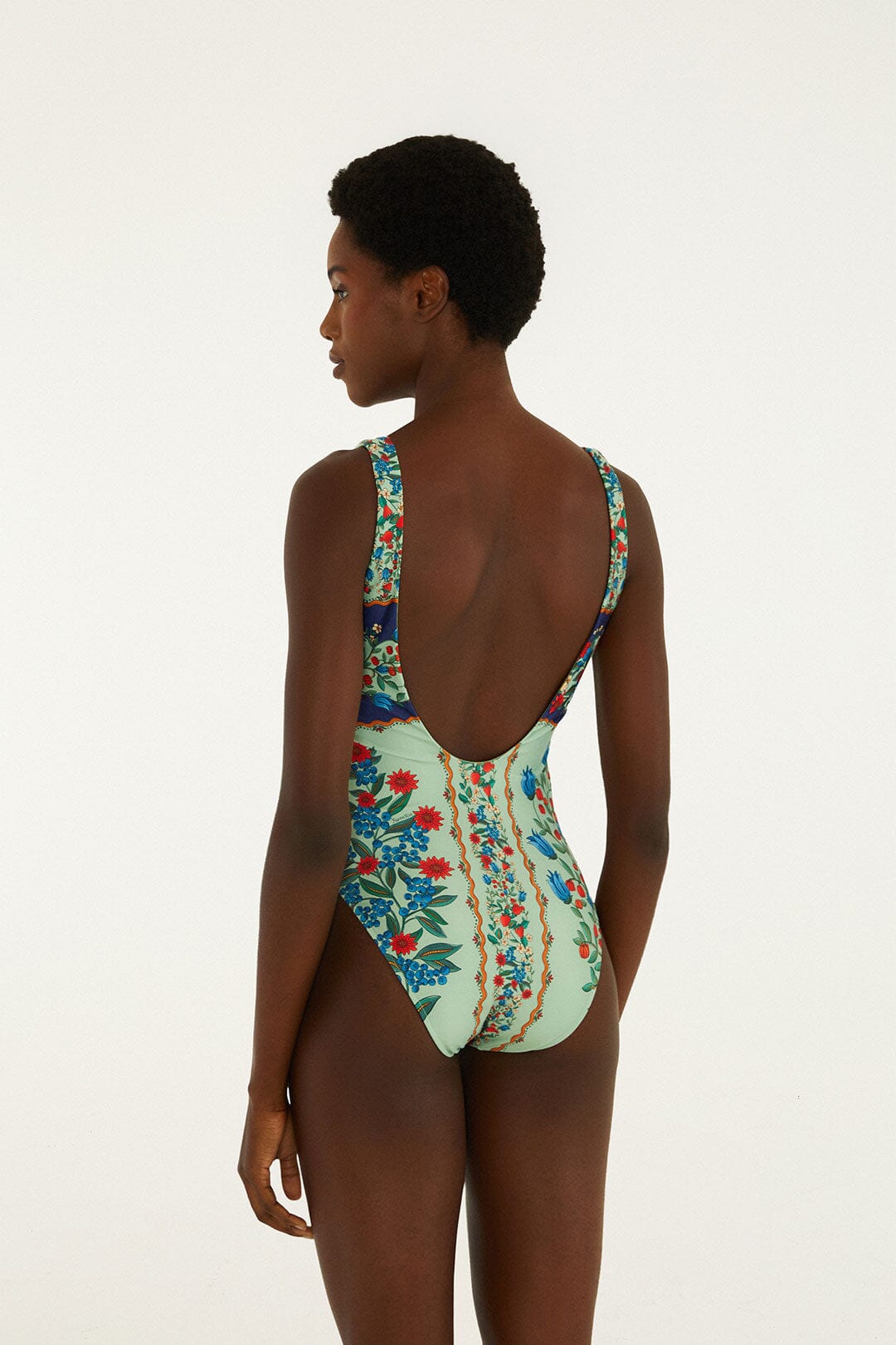 Fruit Faded Green Maillot une pièce - Fruit Faded Green