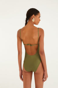 Strilitzia Dark Green Maillot une pièce - Strilitzia Dark Green