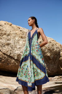 Fruit Faded Green Robe Plage - Fruit Faded Green