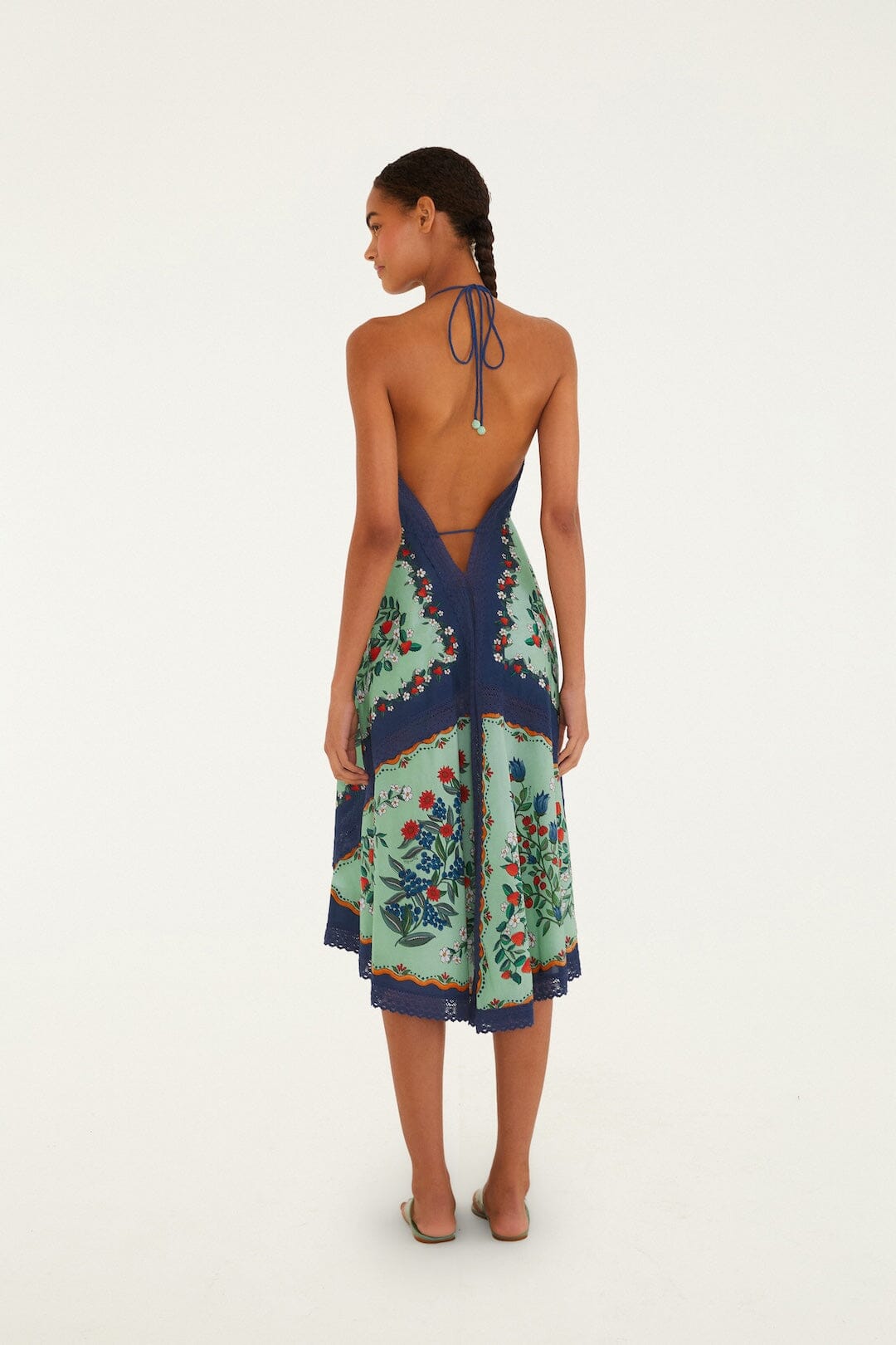 Fruit Faded Green Robe Plage - Fruit Faded Green