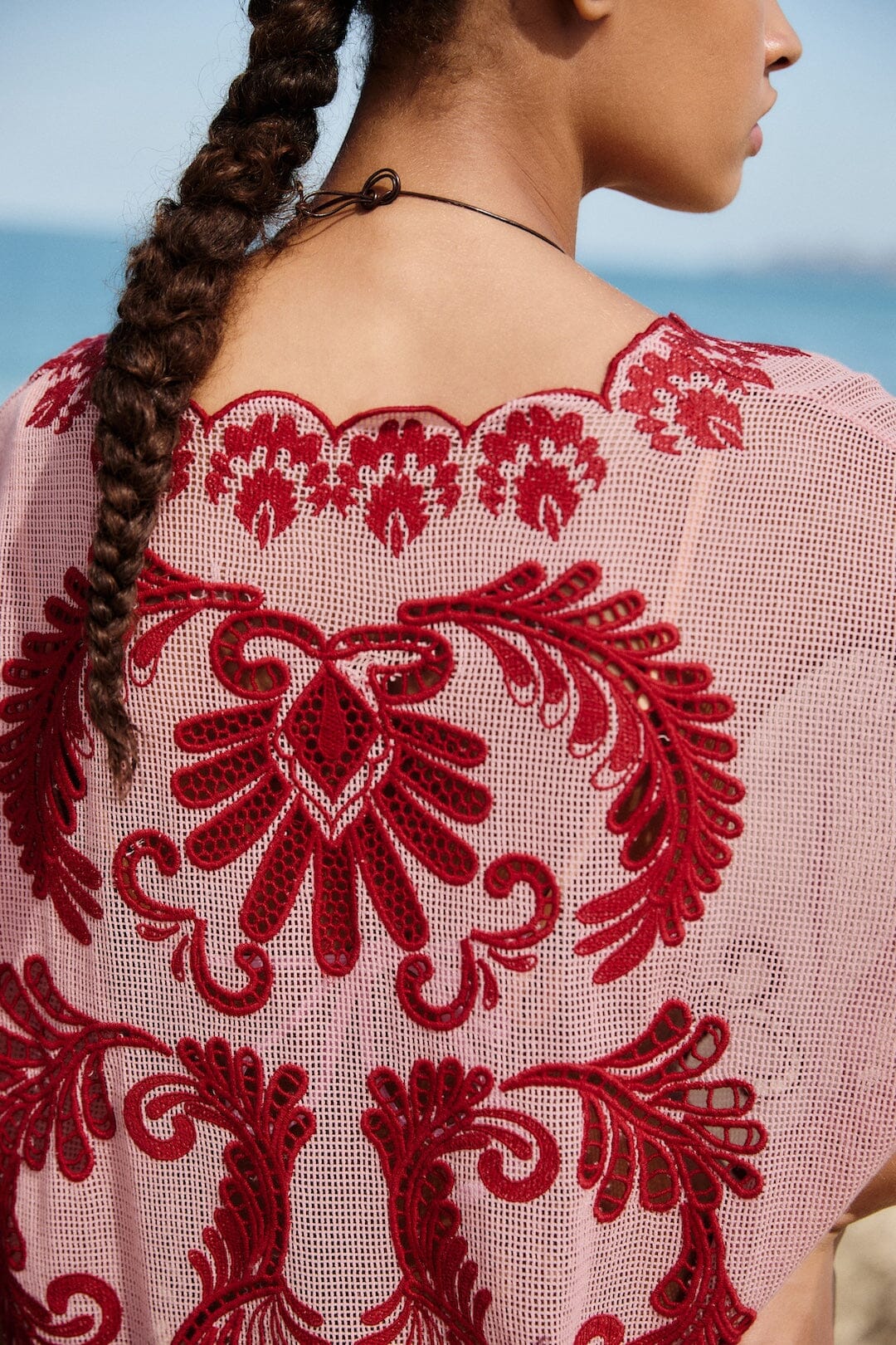 Light Pink Robe Plage - Light Pink