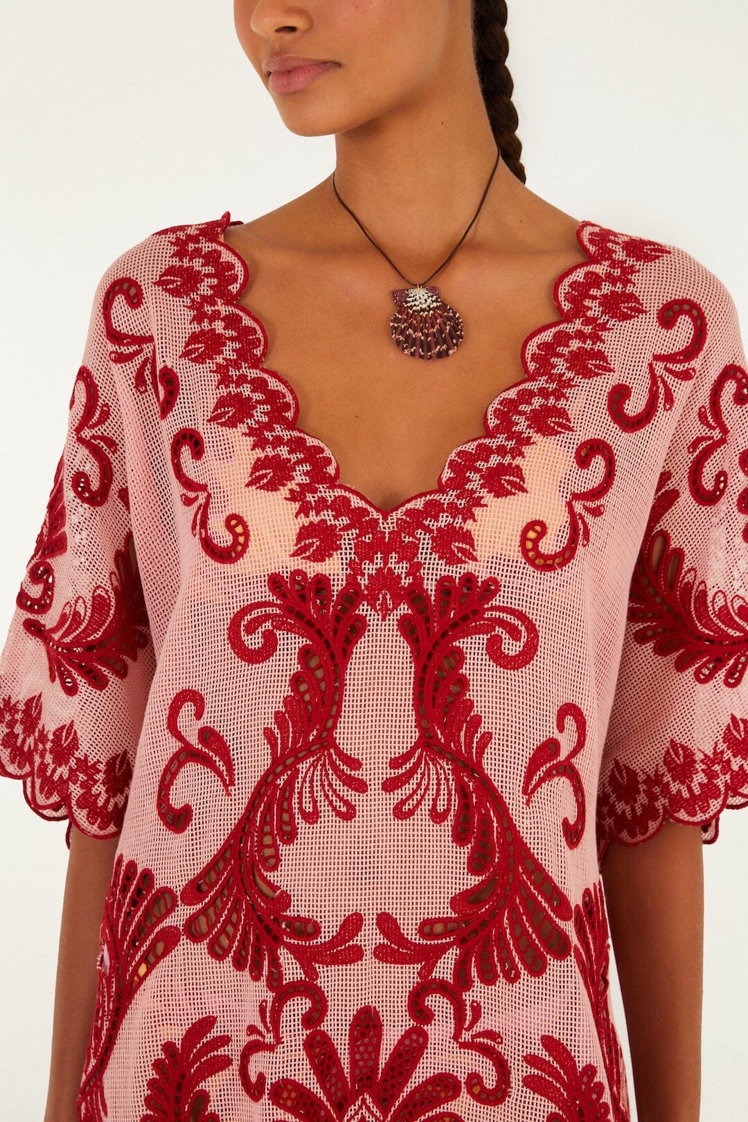 Light Pink Robe Plage - Light Pink