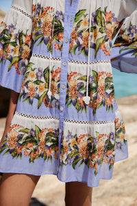 Hilo Stripes Light Blush Robe Plage - Hilo Stripes Light Blush