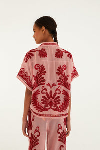 Light Pink Blouse Plage - Light Pink