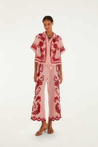 Light Pink Blouse Plage - Light Pink