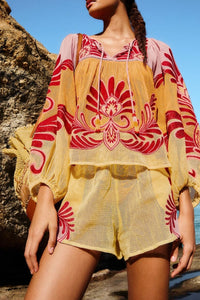 Blouse Arabesc Soft - Jaune