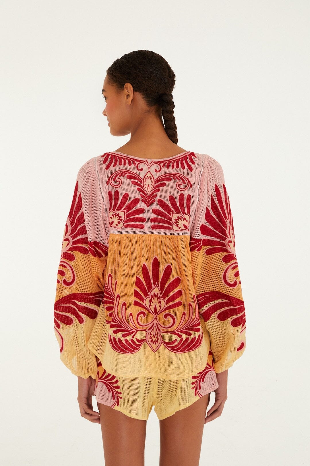 Soft Yellow Blouse Plage - Soft Yellow