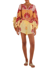 DIFFUSELY_Soft Yellow Short Plage - Soft Yellow