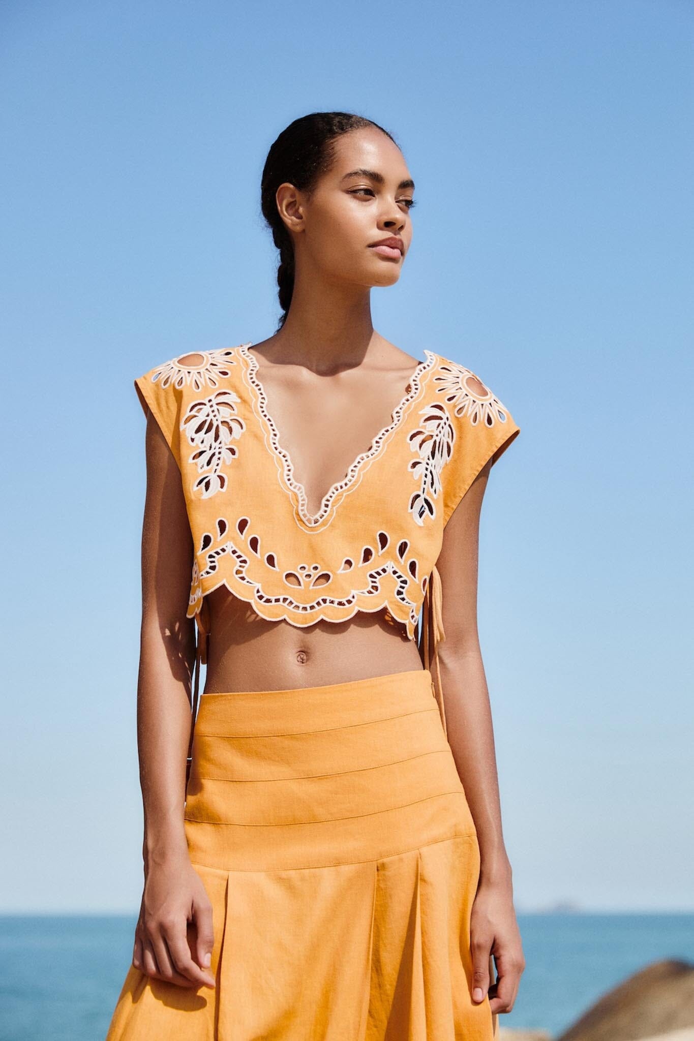 BanTree Camel Blouse Plage - BanTree Camel