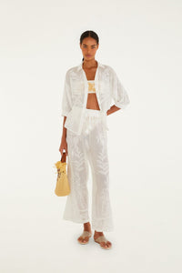 DIFFUSELY_Nina Off White Blouse Plage - Nina Off White