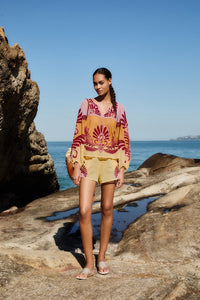 Soft Yellow Short Plage - Soft Yellow
