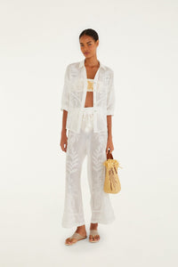 Nina Off White Pantalon Plage - Nina Off White