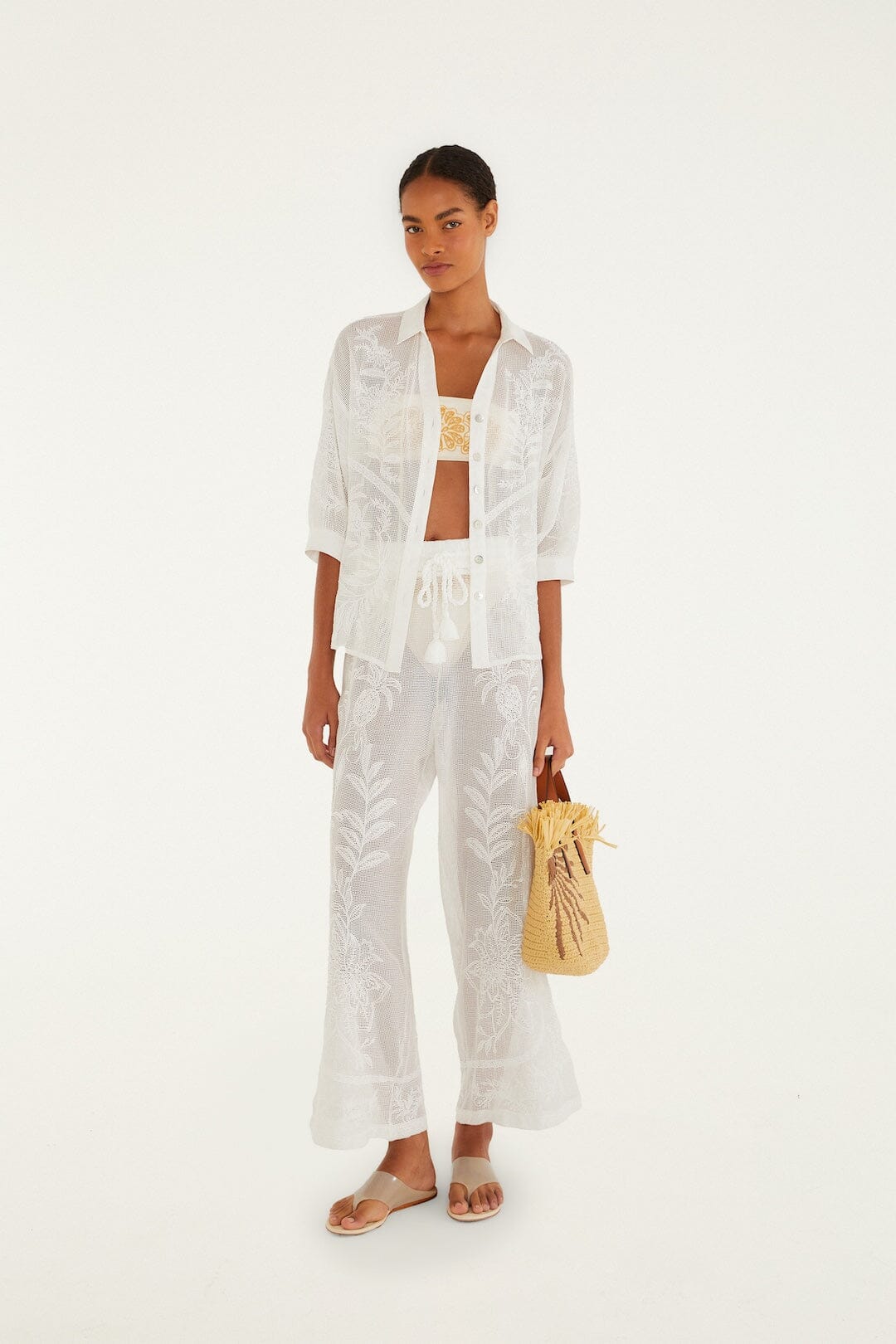 Nina Off White Pantalon Plage - Nina Off White
