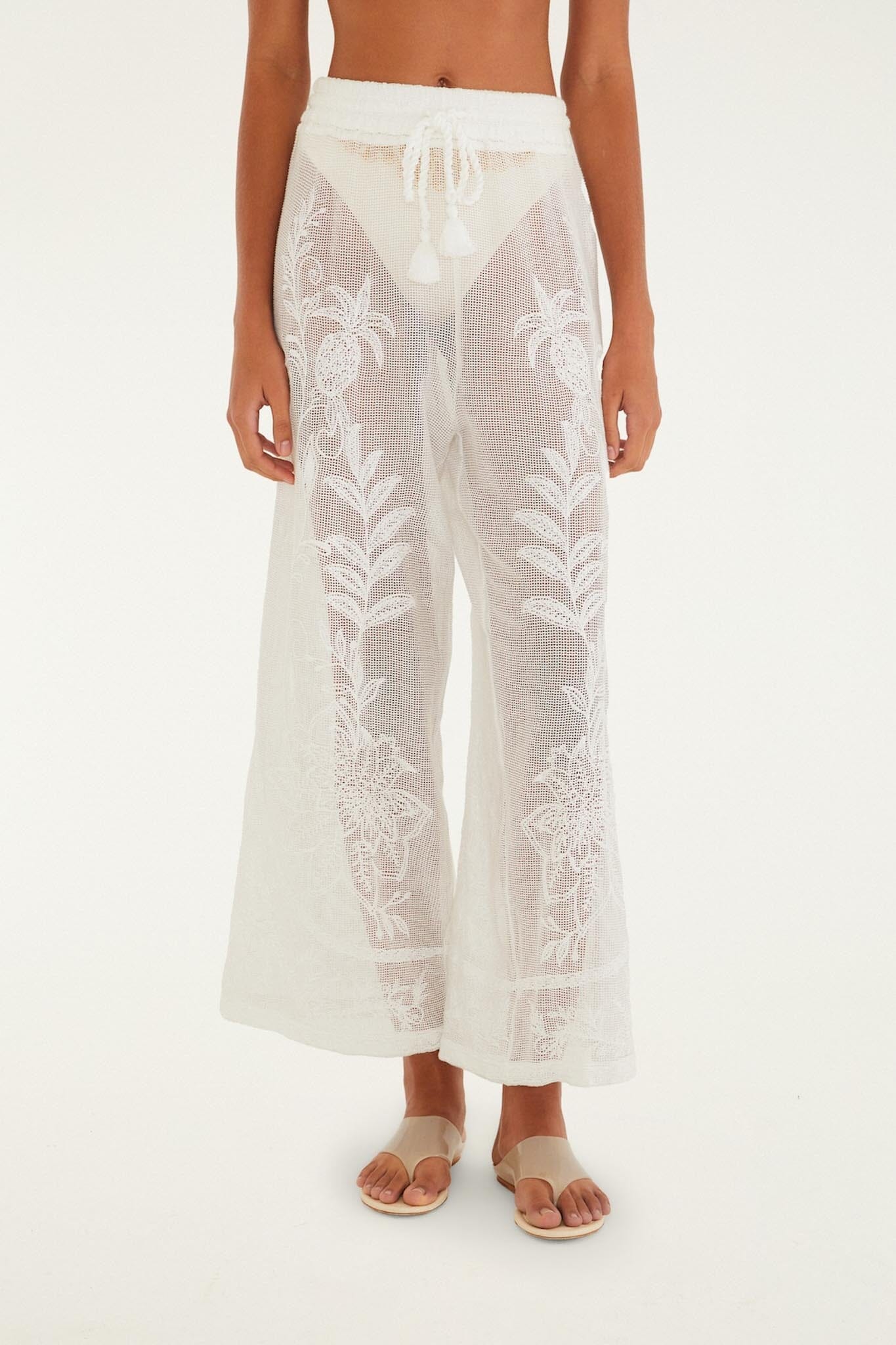 Nina Off White Pantalon Plage - Nina Off White