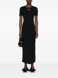 Robe Moon en coton - Black