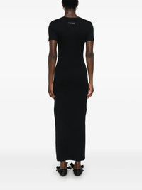 Robe Moon en coton - Black