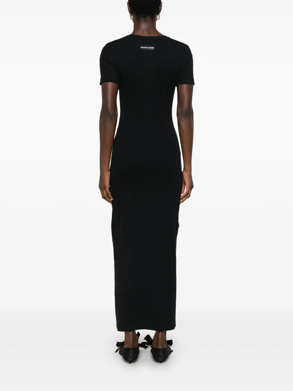 Robe Moon en coton - Black