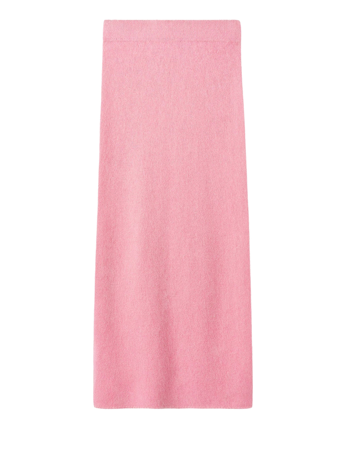 Jupe brossée en cachemire - Rose