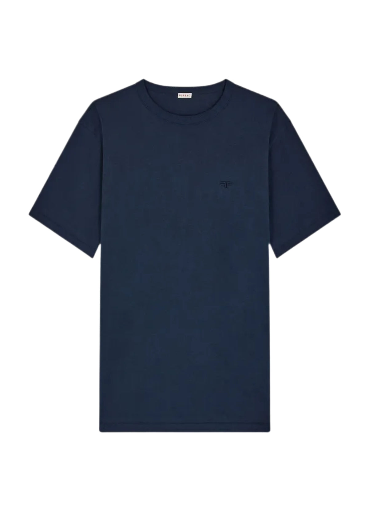 T-shirt jersey de coton - Marine