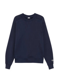 Sweatshirt en jersey de coton - Marine