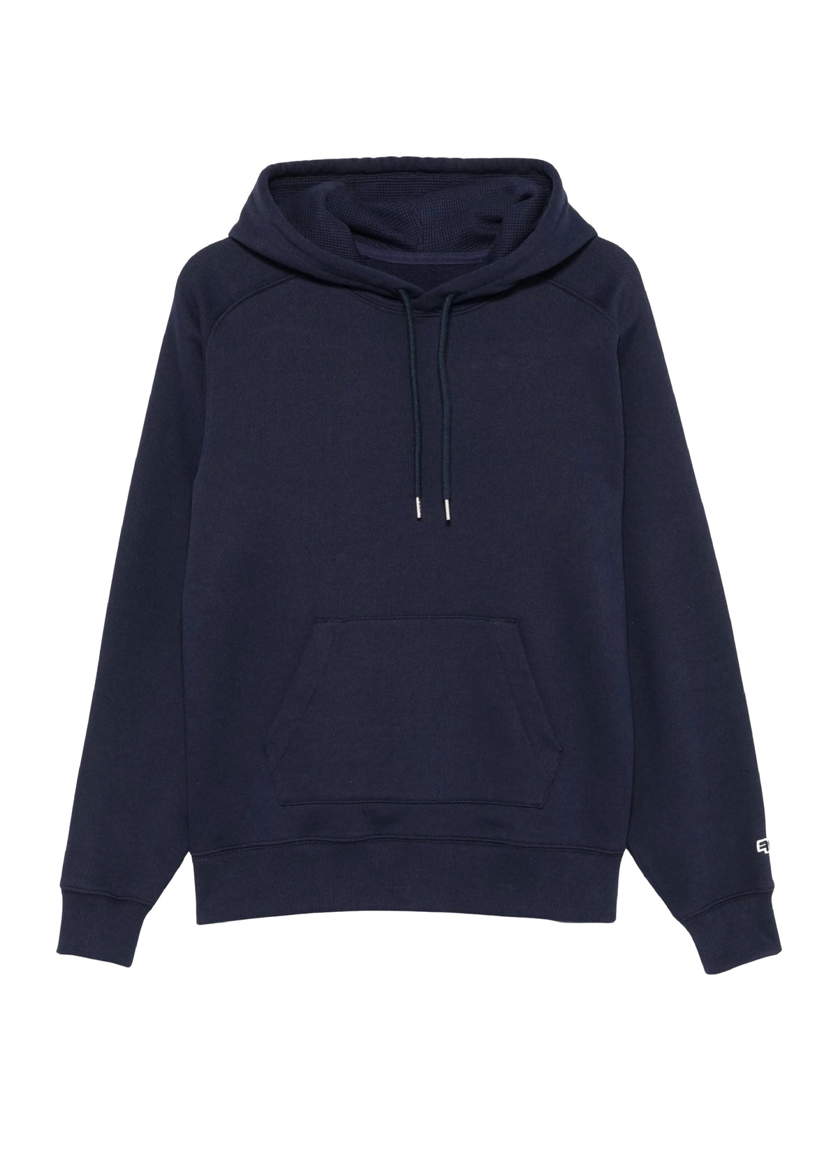 Cotton hooded jumper - Navy