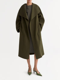 Long wool coat - Green