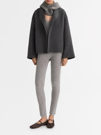 Short wool jacket - Grey