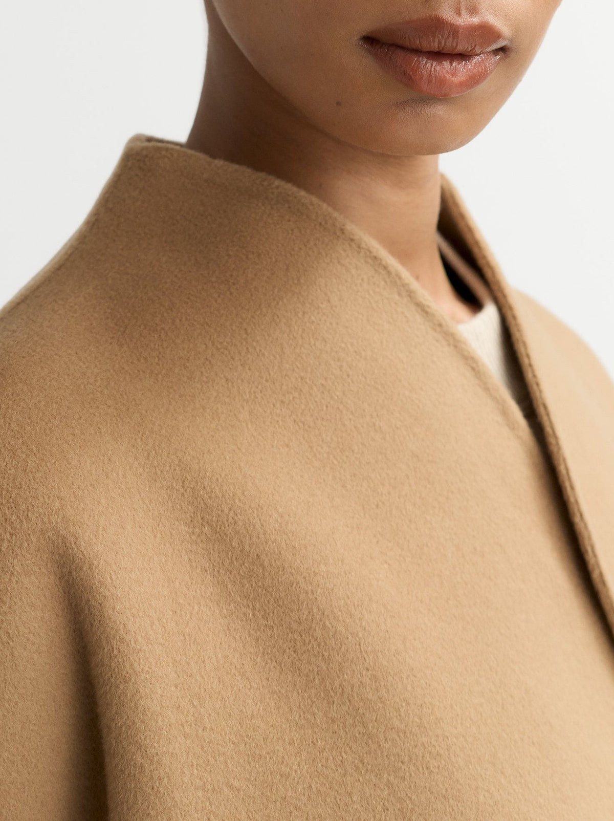 Short wool jacket - Beige