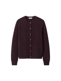 Cardigan en cachemire - Violet