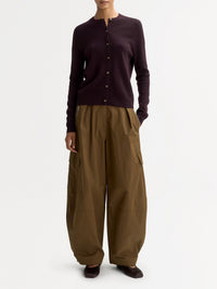 Cardigan en cachemire - Violet