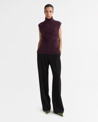 Brushed Turtleneck singlet