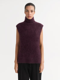 Brushed Turtleneck singlet