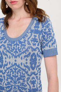 Amla long cotton dress - Neutral