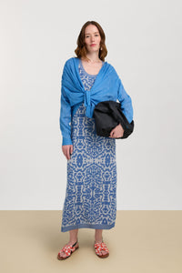 RECO PRIX : 291 // Amla Dress Damask Design Sugar