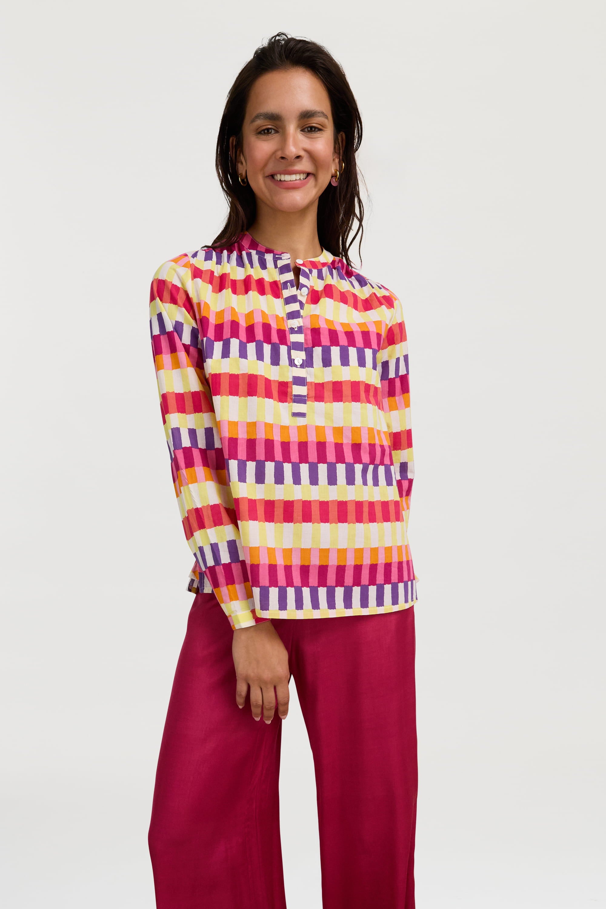 RECO PRIX : 126 // Batumi Shirt Kusama Check Rany