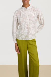 Batumi cotton shirt - Neutral