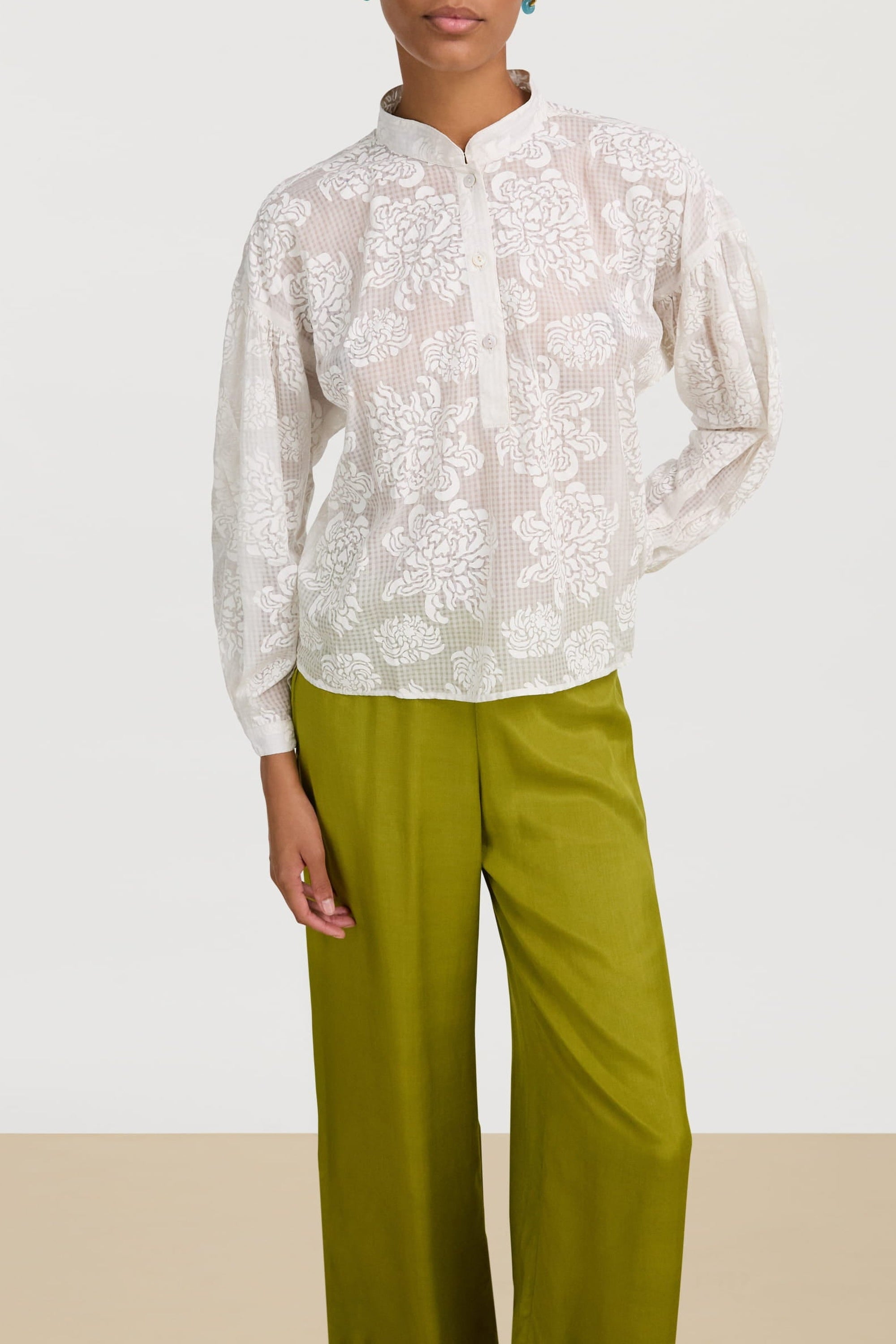 Batumi cotton shirt - Neutral