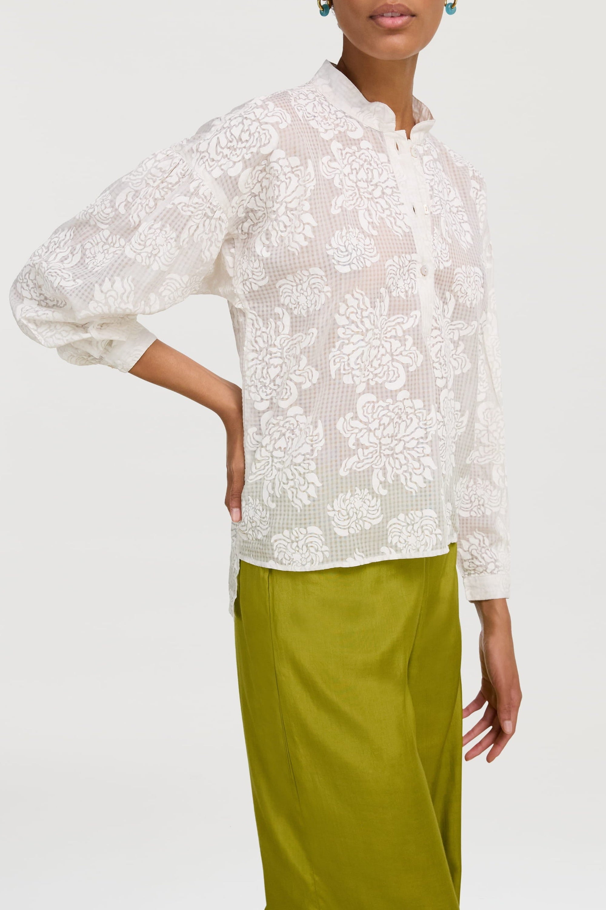 Batumi cotton shirt - Neutral