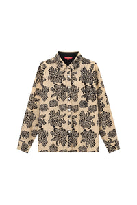Bella long-sleeved cotton shirt - Neutral