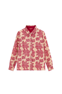 Bella long-sleeved cotton shirt - Neutral