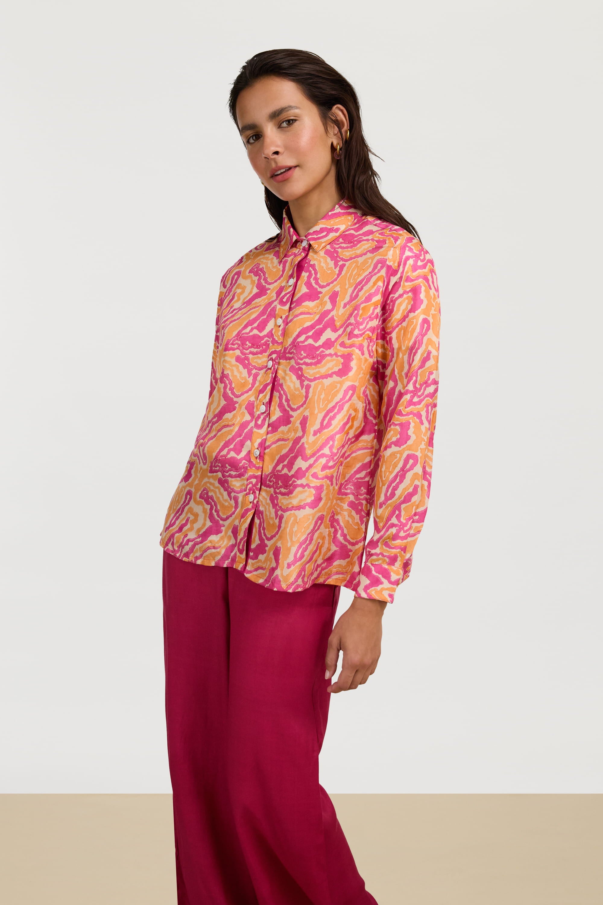 RECO PRIX : 294 // Bella Shirt Dragon Cloud Fuxia