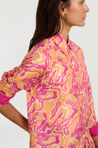 RECO PRIX : 294 // Bella Shirt Dragon Cloud Fuxia