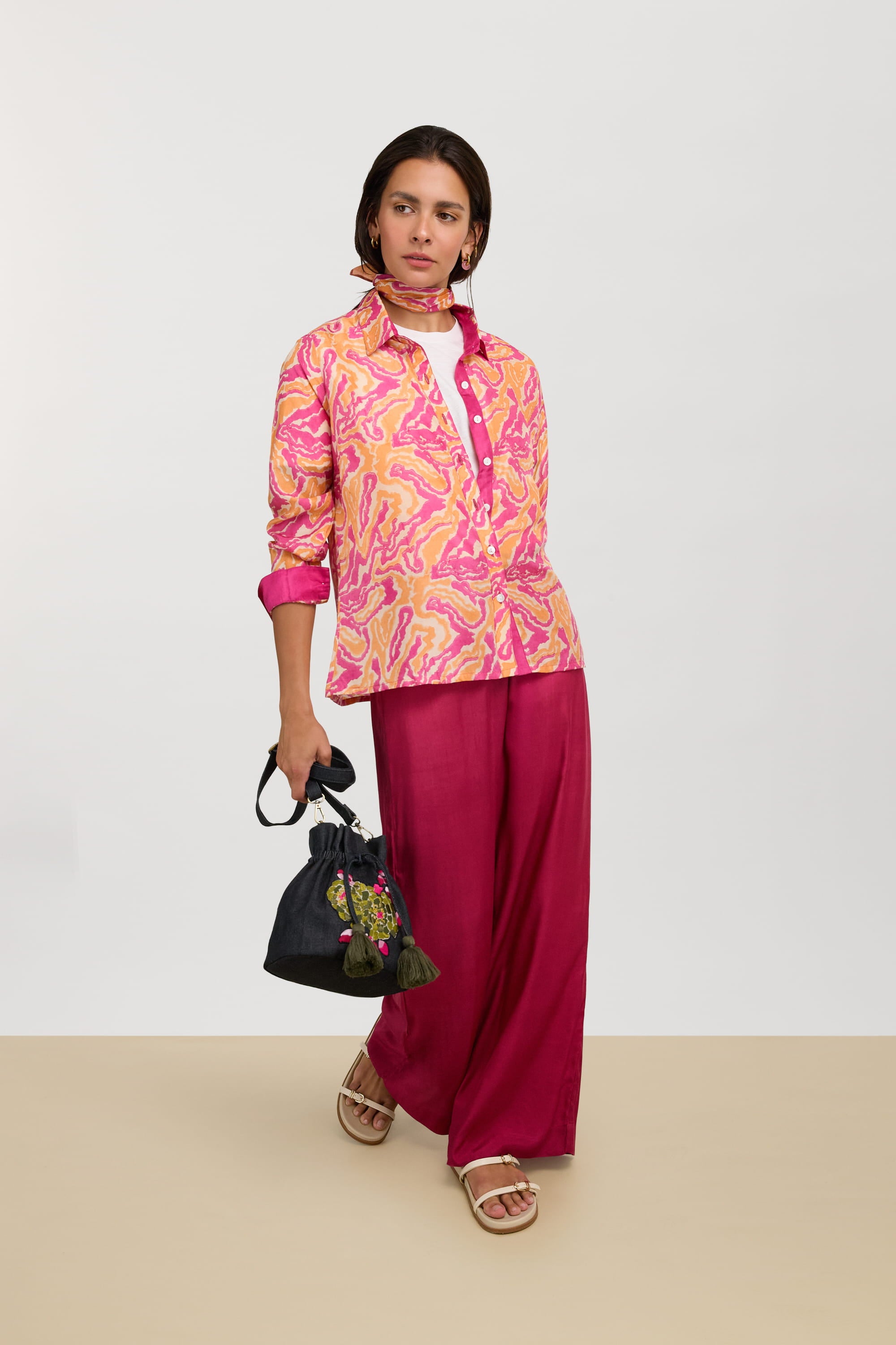 RECO PRIX : 294 // Bella Shirt Dragon Cloud Fuxia