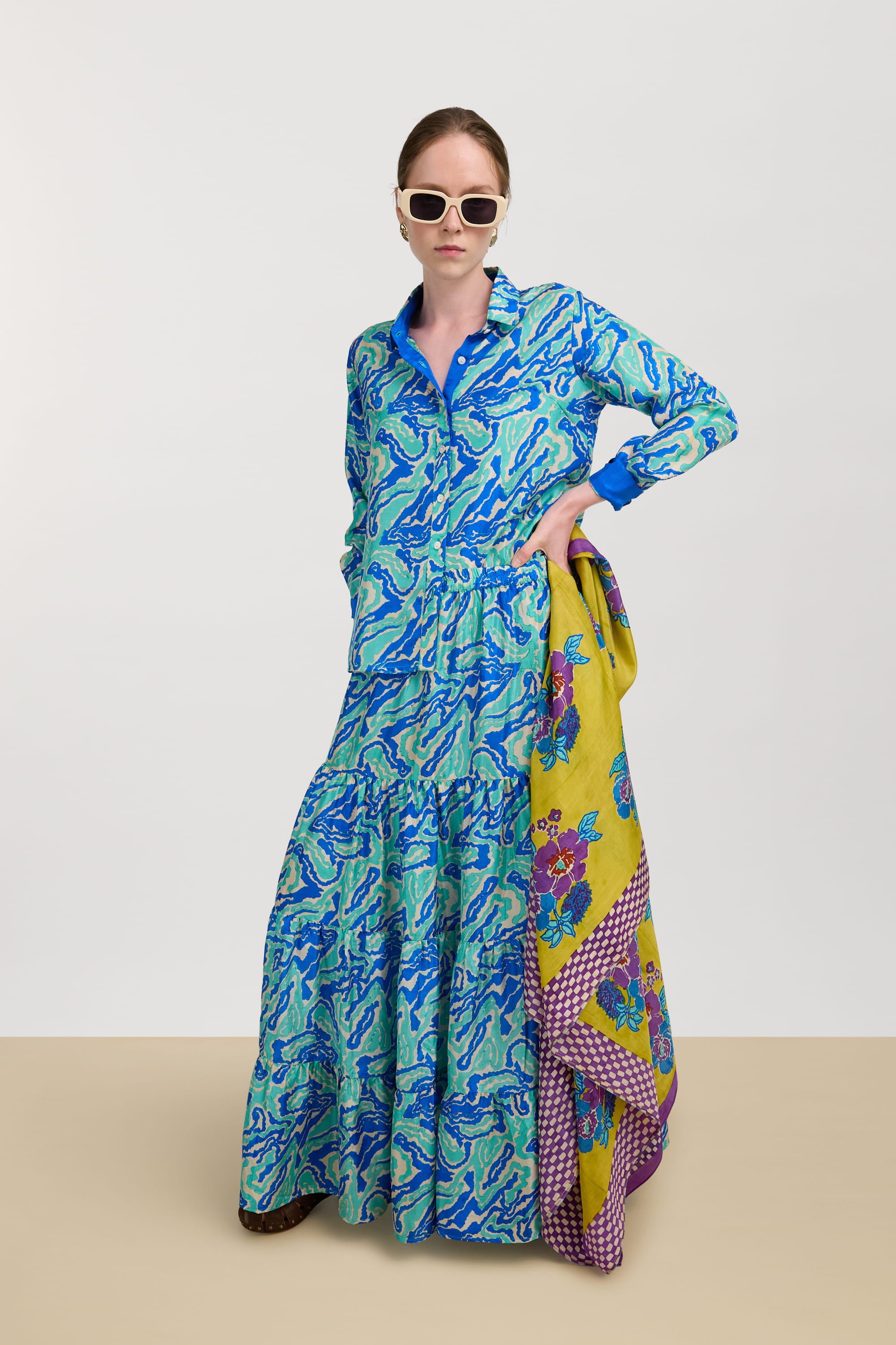 RECO PRIX : 294 // Bella Shirt Dragon Cloud Aqua